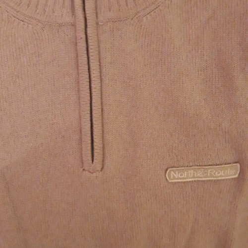 Knitted men's sweater beige like new, size L
