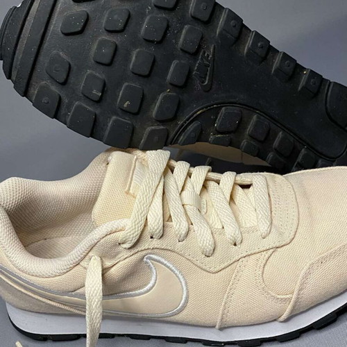 Nike athletic shoes like new, size 38, beige