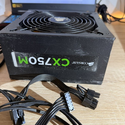 Corsair CX750M power supply, faulty, overheats and shuts down
