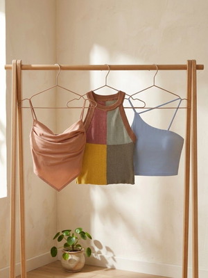 Set of 3 halterneck tops size M