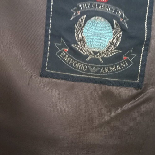 Emporio Armani men's jacket size 48 like new