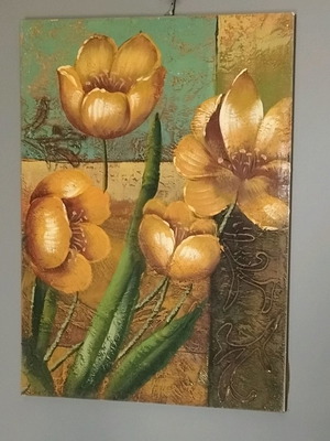 Decorative canvas painting used 50x70