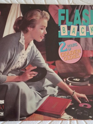 Flashback double vinyl record like new, 1990 compilation