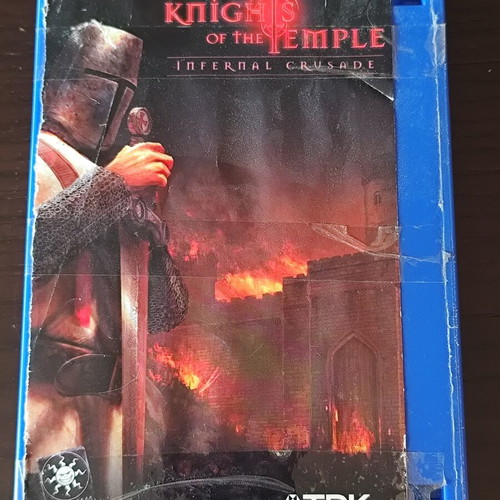 Knights of the Temple Infernal Crusade PS2 game used disc only