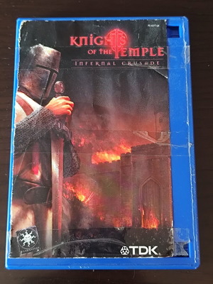 Knights of the Temple Infernal Crusade PS2 game used disc only