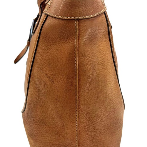Tod's brown leather shoulder bag
