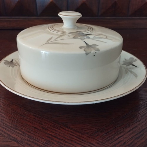 Vintage Alt Schönwald Bavaria Porcelain Butterdish like new