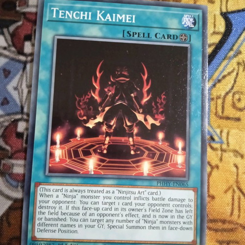 Tenchi Kaimei μεταχειρισμένη Field Spell κάρτα Yu-Gi-Oh! από Photon Hypernova