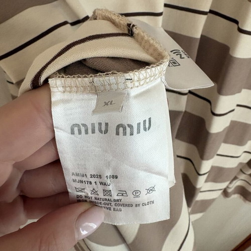 Miu Miu Polo shirt new, unisex, size XL