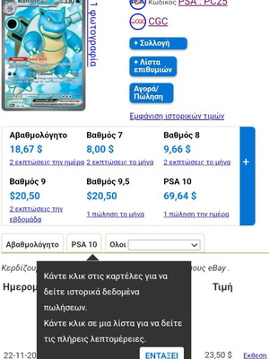 Blastoise Full Art new with proof