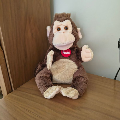 Trudi monkey hand puppet plush toy