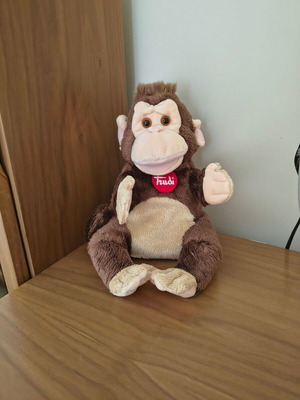 Trudi monkey hand puppet plush toy