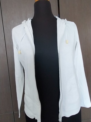 Cotton cardigan Naf Naf like new, white, size M