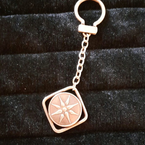 Zolotas 925 silver keychain like new