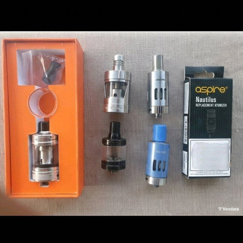Nautilus 3, Innokin Zenith, Aspire Nautilus X, Joyetech Ego One atomizers and coils like new