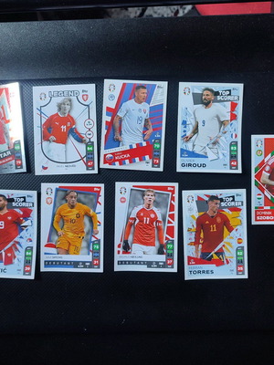 Euro 2024 football player cards