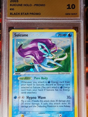 Карта Suicune 2005 Black Star Promo Holo Pokemon нова