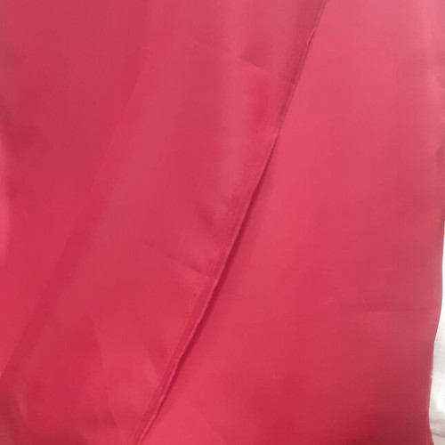 Satin curtain ruby red 4 meters, height 2.80m new