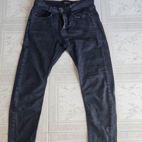 Xagon Man washed black stretch jeans size 46 slim fit used