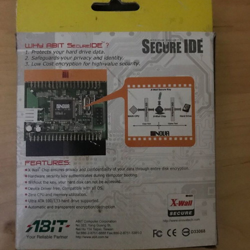 Retro Abit SecureIDE like new