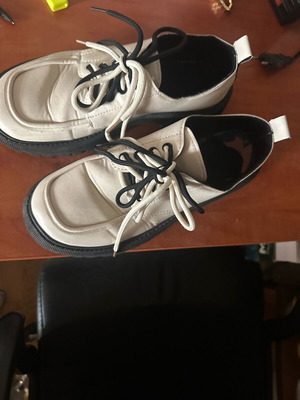 Shoes beige like new, size 38.5