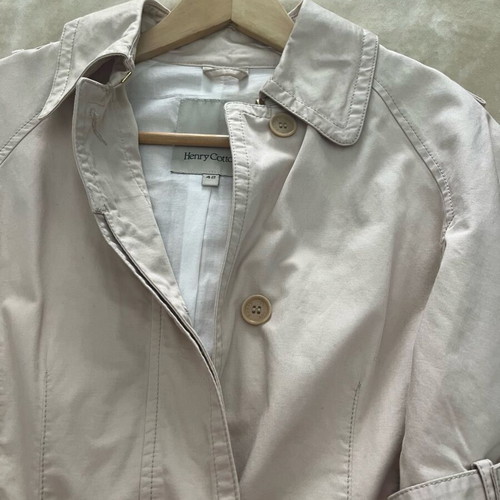 HenryCottons women's summer trench coat new, beige, size 42