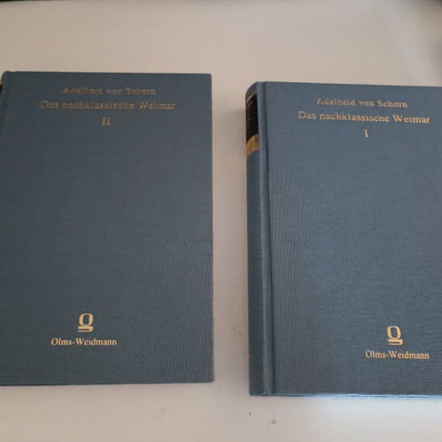Das nachklassische Weimar two-volume used in German