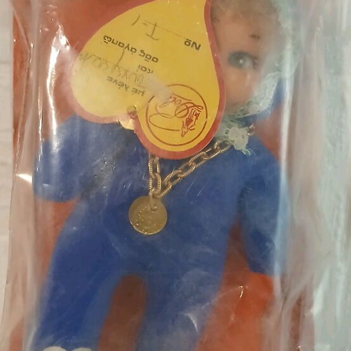 DOLY doll Greek made new in original packaging