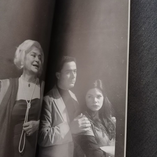 Katerina Xelmi theatrical program with autograph used