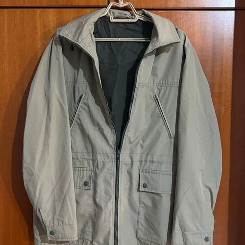 Vintage St. Michael by Marks & Spencer men's jacket used, beige with hood