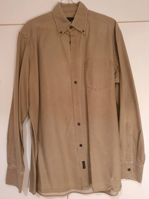 Manetti men's shirt used, size L, beige