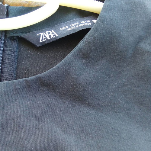 Zara dress straight cut dark blue like new