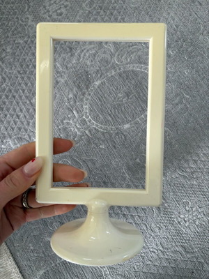 Κορνίζα ΙΚΕΑ 2 όψεων μεταχειρισμένη με κιτρινίλες και χωρίς ζελατίνα