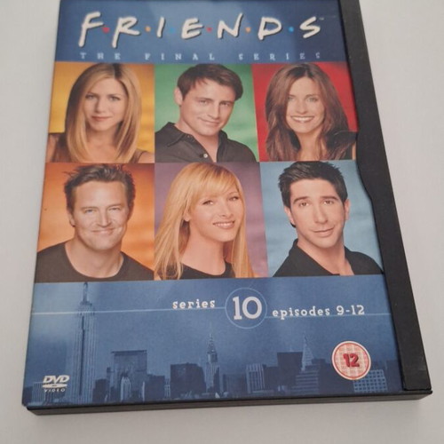 Friends Series 10 Episodes 9-12 DVD used with English subtitles