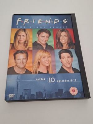 Friends Series 10 Episodes 9-12 DVD used with English subtitles