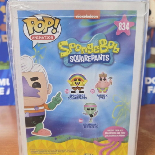 Funko Pop Animation #834 SpongeBob SquarePants Mermaidman 2020 Fall Convention Limited Edition new