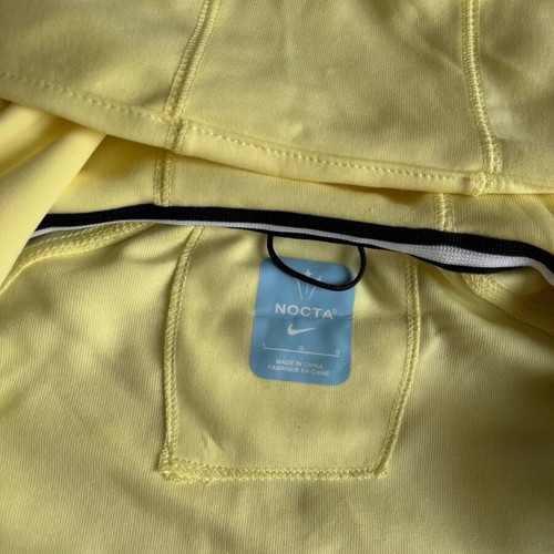 Nocta Tech Fleece Zip Hoodie Nike new, size Large, yellow