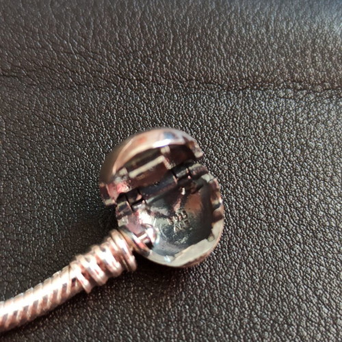 Pandora bracelet silver snake, like new