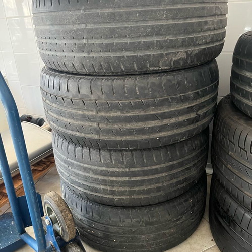 Mercedes aluminum rims used with Continental 215/45 17 tires