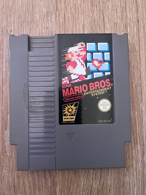 Super Mario Bros κασέτα Nintendo NES μεταχειρισμένη, σε πολύ καλή κατάσταση