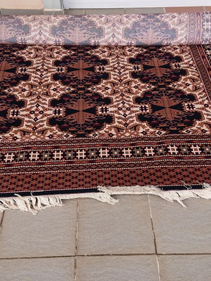 Roubayat Baktiar wool rug 200 x 268 Persian new
