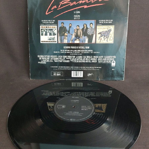 Los Lobos La Bamba vinyl used, Latin