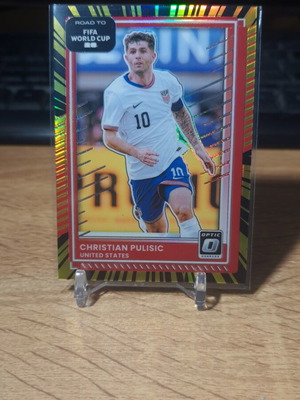 Donruss Road To World Cup 2026 Optic Electricity Prizm Christian Pulisic numbered /75 new