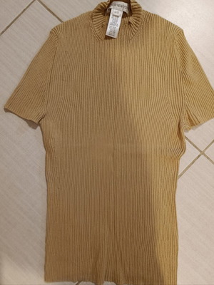 One’s New York knitted women's blouse, size L, camel beige