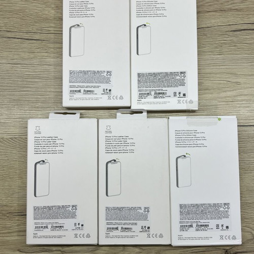 Apple Leather and Silicone Cases for iPhone 13 Pro MagSafe new