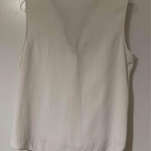 Top Mango Suit Collection white with dark blue details, new, size S
