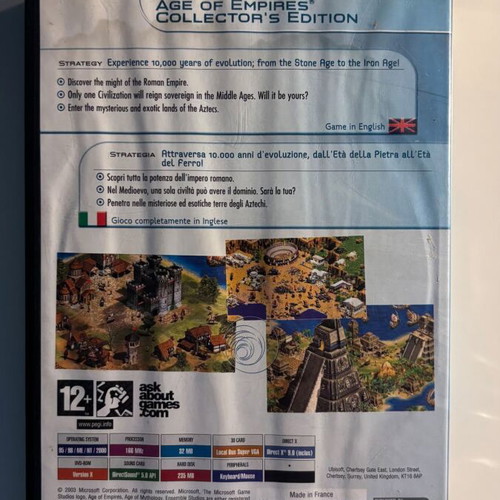 Age of Empires Collector's Edition used for PC