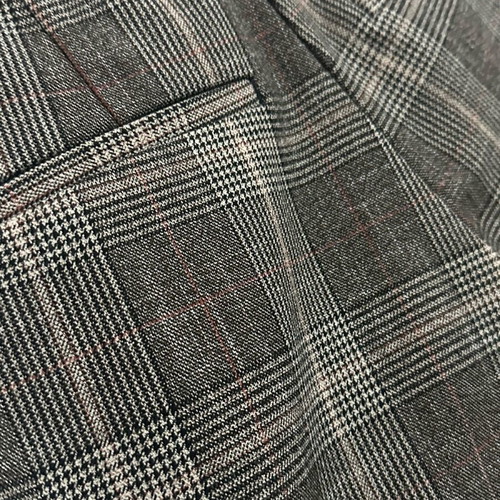 H&M checked suit trousers brown beige, like new
