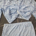 Set like new, blue