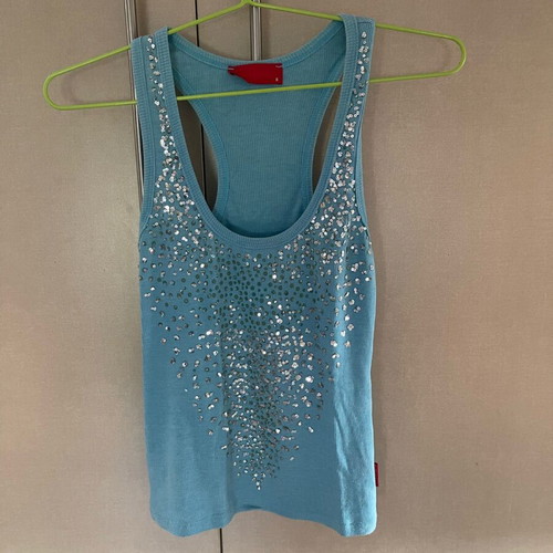 Women's blouse used, size small, blue